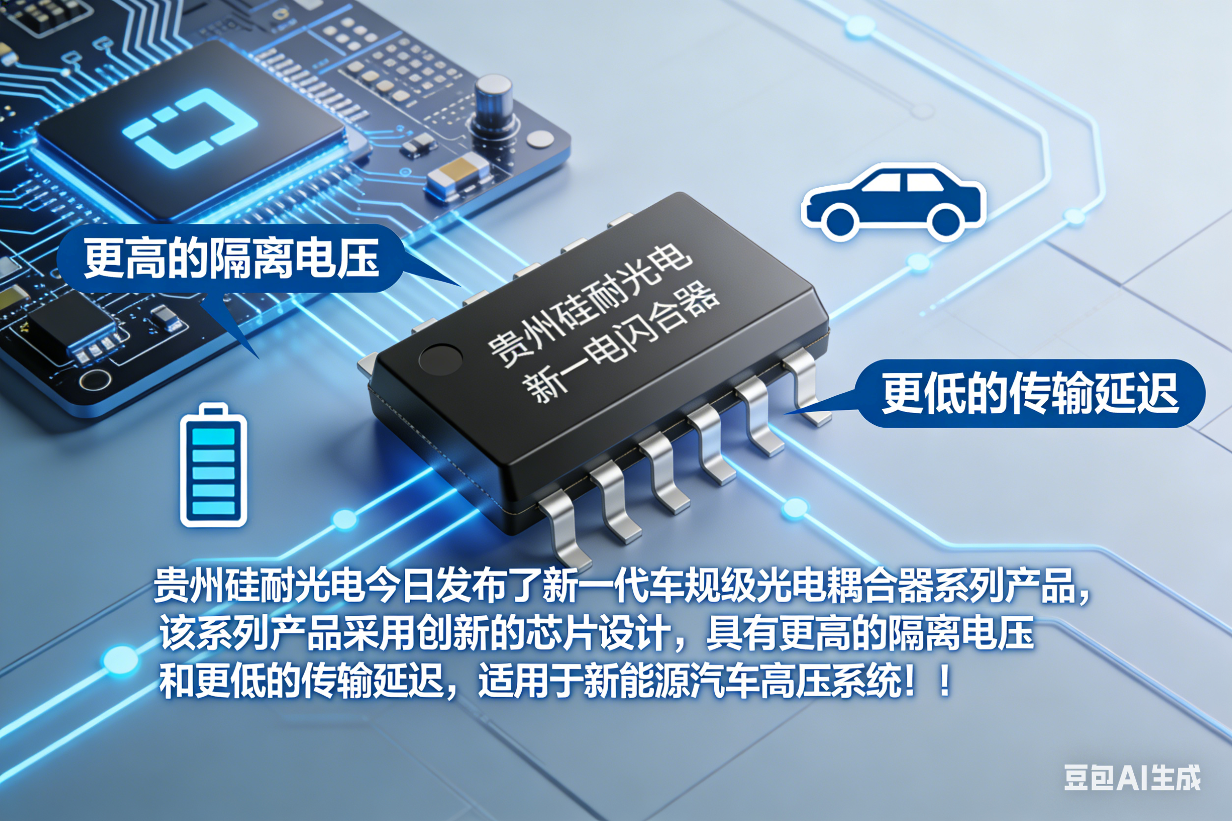 新一代车规级光电耦合器